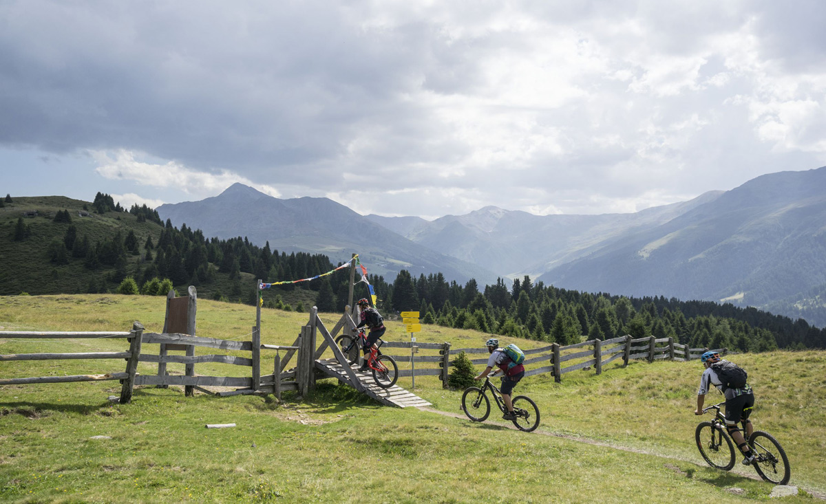 3 Länder Enduro Trails Reschenpass - Mountainbiken und Singletrailbiken in Tirol