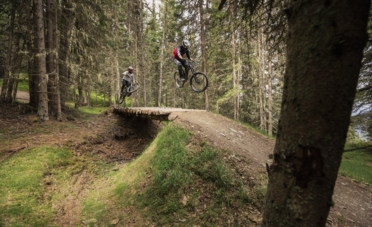 Bikepark Schladming Jump - copyright Roland Haschka