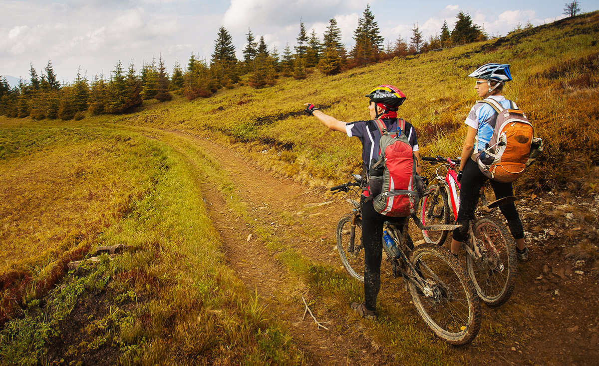 Mountainbiken in Tirol in Österreich