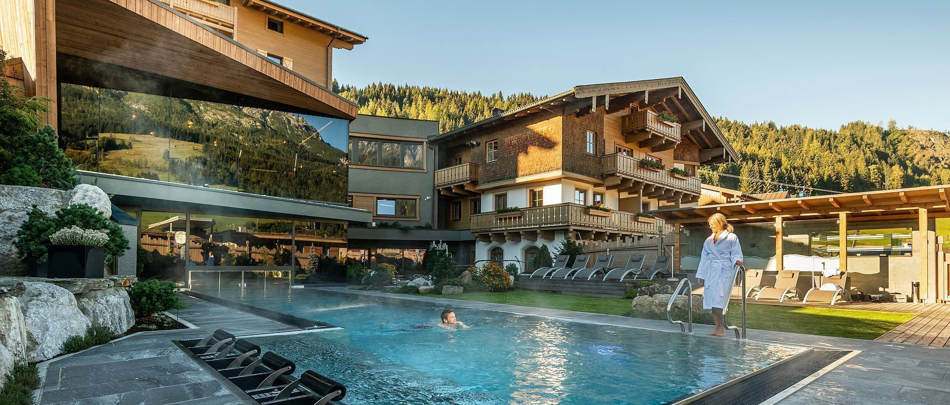 Bikehotel Die Riederalm MTB-Hotel Familienurlaub Leogang Salzburger Land