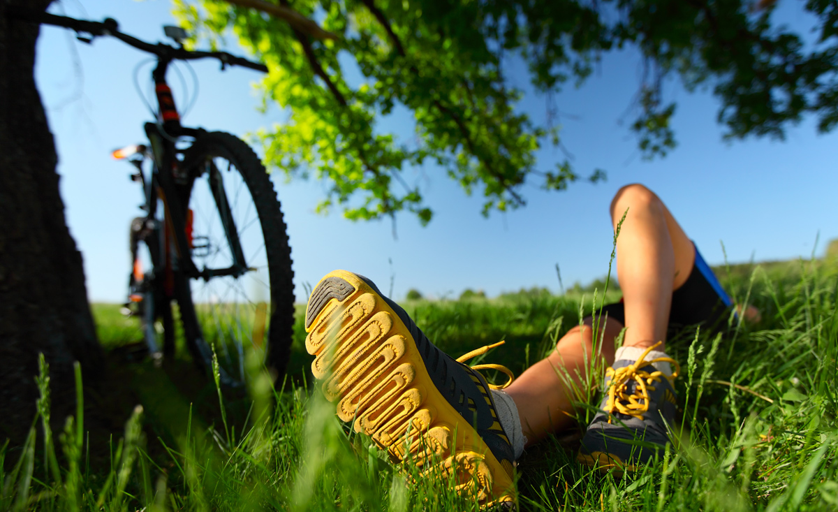 Gemütliches Radwandern